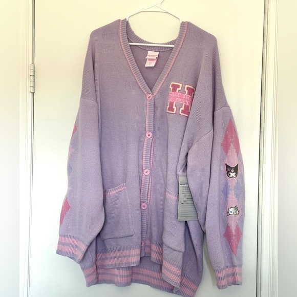 Hello Kitty Jackets & Blazers - NWT 2x plus size Hello Kitty and Friends cardigan